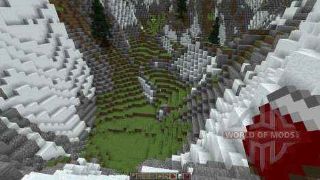 Mountainside Realistic Terrain pour Minecraft