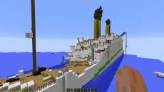 H.M.H.S.Britannic sinking pour Minecraft