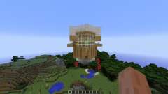 ChargePositive Flying WarShip pour Minecraft