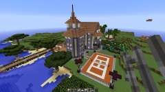 Contemporary colonial mansion pour Minecraft