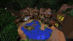 Overgrown town port pour Minecraft