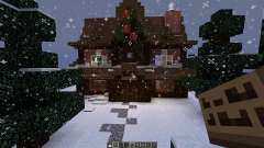 christmas adventure inspired villa pour Minecraft
