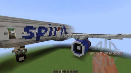 Airbus A320SL Spirit Airlines [1.8][1.8.8] pour Minecraft