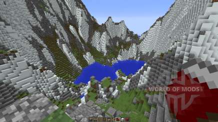 Mountainside Realistic Terrain pour Minecraft