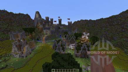 Wilcuth Valley Medieval Castle pour Minecraft