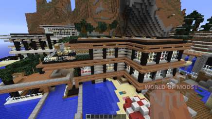 Luxurious Cove House pour Minecraft