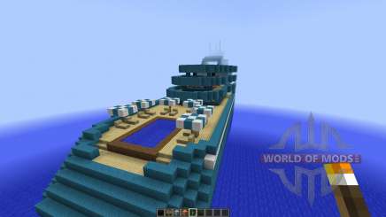 Cruise Yacht full interior [1.8][1.8.8] pour Minecraft