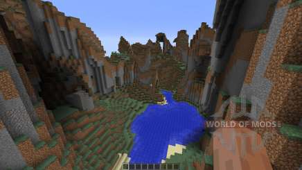 Mountain map pour Minecraft