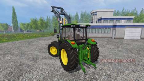 John Deere 5080M FL pour Farming Simulator 2015
