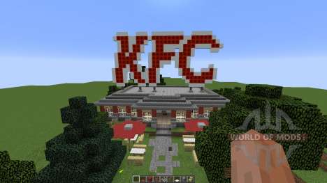 KFC Redstone powered pour Minecraft