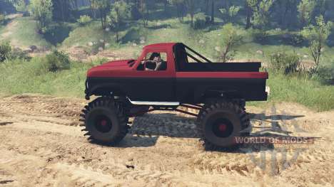 Ford F-350 1984 v1.1 pour Spin Tires