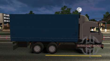 KamAZ 43118 avec la roue pour Euro Truck Simulator 2