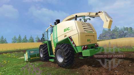 Krone Big X 1100 [100.000 capacity] pour Farming Simulator 2015