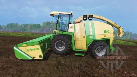 Krone Big X 1100 [inluding cutters] v1.1 für Farming Simulator 2015