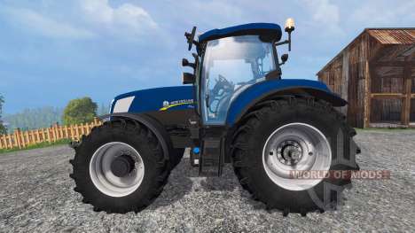 New Holland T7.270 blue power v1.1 pour Farming Simulator 2015