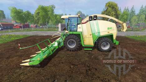 Krone Big X 1100 [tank 300000 liters] v1.2 pour Farming Simulator 2015