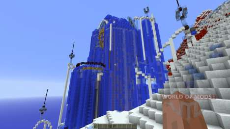 Frozen Elsas Ice Castle pour Minecraft