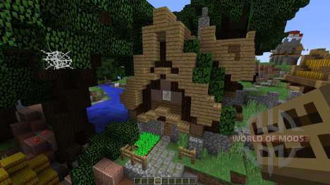 Medieval town pour Minecraft