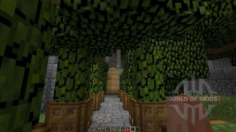 Dianites Fortress Overgrown pour Minecraft