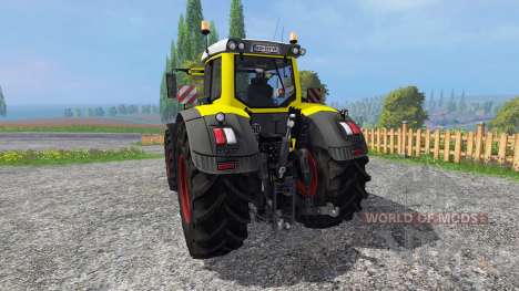 Fendt 936 Vario yellow bull pour Farming Simulator 2015