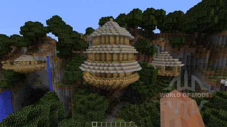 Mountain Sky Village Map für Minecraft