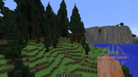 Mountain Island Map für Minecraft