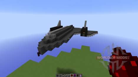 SR-71 BlackBird für Minecraft