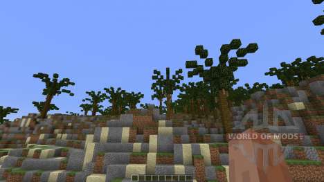 Custom Terrain Volcanic Island pour Minecraft
