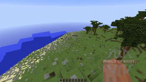 Custom Terrain Volcanic Island pour Minecraft