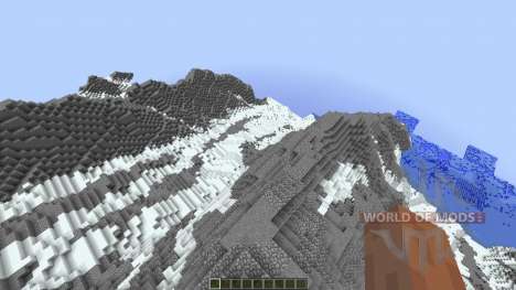 Super realistic mountain für Minecraft