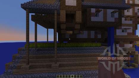 Small Flowing Steampunk Farm für Minecraft