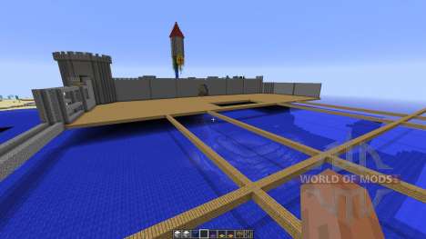 Small Giant Castle Water Base pour Minecraft