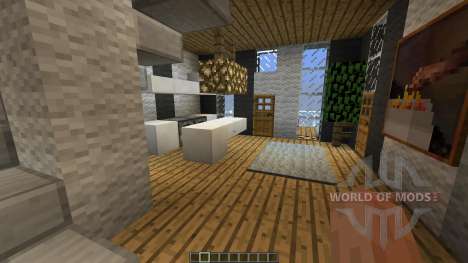 Modern Cliffside House pour Minecraft