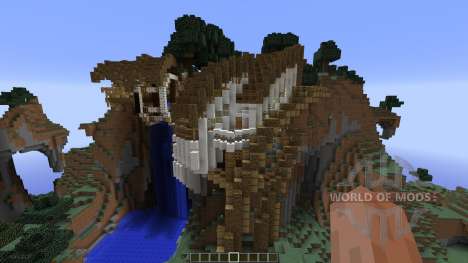 Circumflex Modern Water Mill House für Minecraft