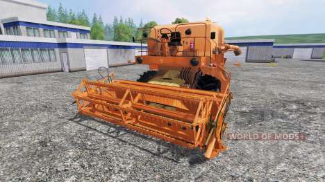 Bizon Z056 [orange] pour Farming Simulator 2015