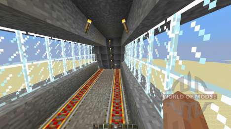 Command Block Minecart Station pour Minecraft