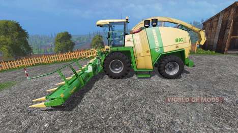 Krone Big X 1100 [inluding cutters] pour Farming Simulator 2015