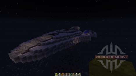 USS Revelation Earth Space Command Vessel für Minecraft