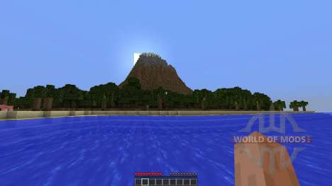 Berg Bol Island-Survival Map für Minecraft