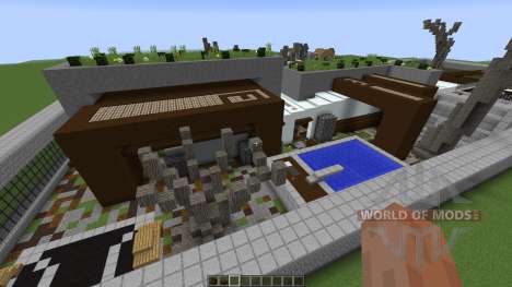 E A Modern Mansion pour Minecraft