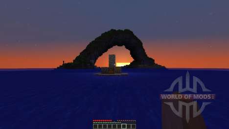 Ender Island A Difficult Island Survival Map für Minecraft