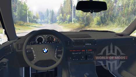 BMW 525iX (E34) Touring pour Spin Tires