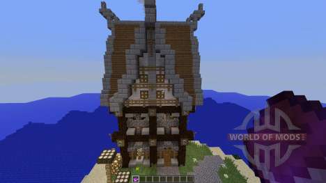 Steampunk Airship Of Thernop pour Minecraft