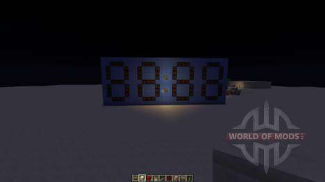 12 hour digital clock pour Minecraft