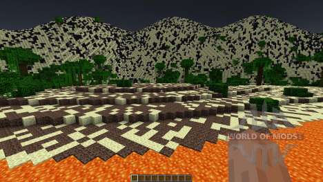 Fire Desert - Custom Terrain für Minecraft