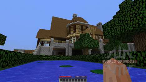 Minecraft map The Mansion pour Minecraft