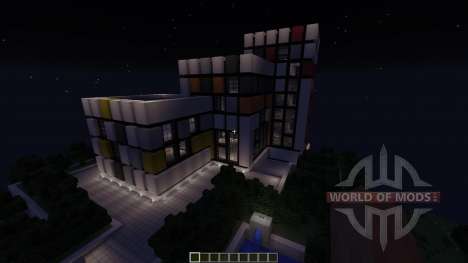 Futuristic Modern House: The Exige pour Minecraft