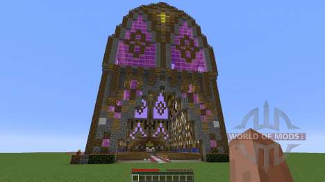 FlatWorld Cathedral pour Minecraft