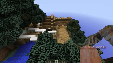 Circumflex Modern Water Mill House pour Minecraft