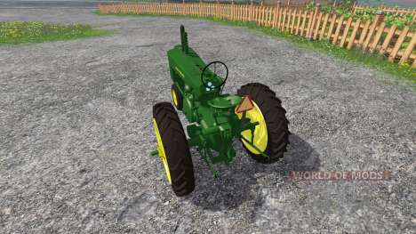 John Deere Model A [update] pour Farming Simulator 2015